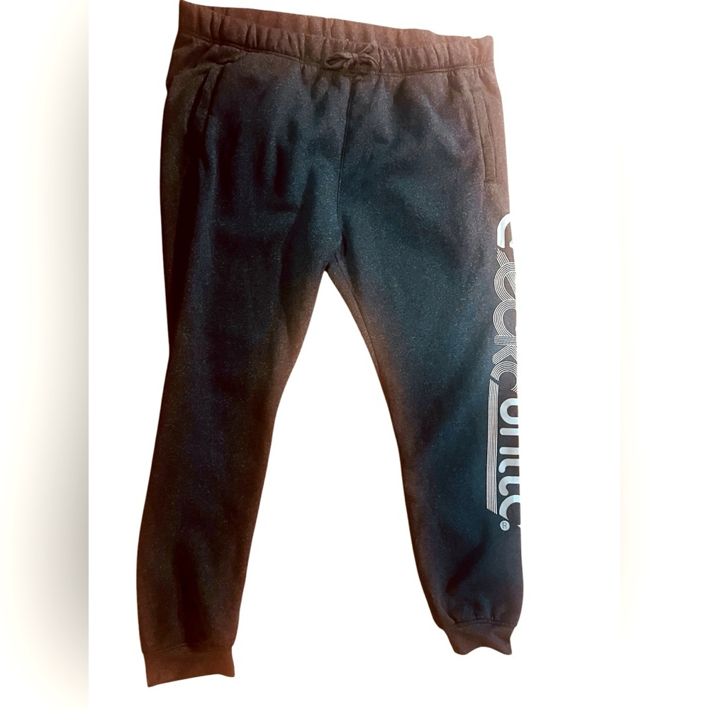 Ecko Unltd. Charcoal Gray Graphic Fleece Sweatpants Size 4XL NWOT
